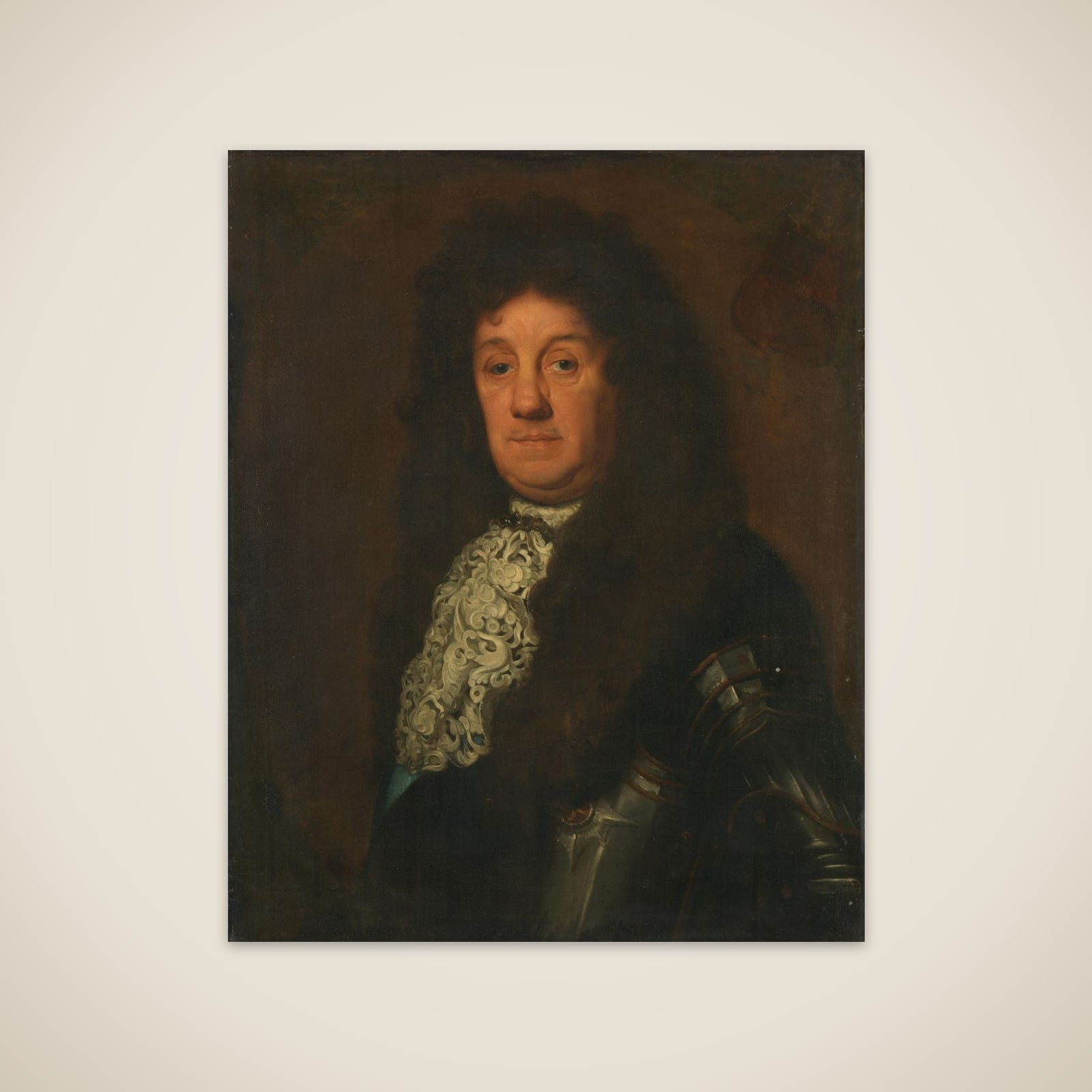 Portrait of Cornelis Tromp (1629-91), vice-admiral of Holland and West Friesland unframed print