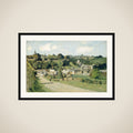 View of Dinant framed