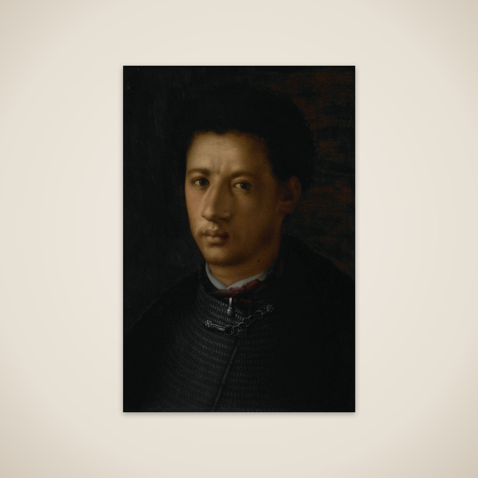 Portrait of Alessandro de' Medici unframed print