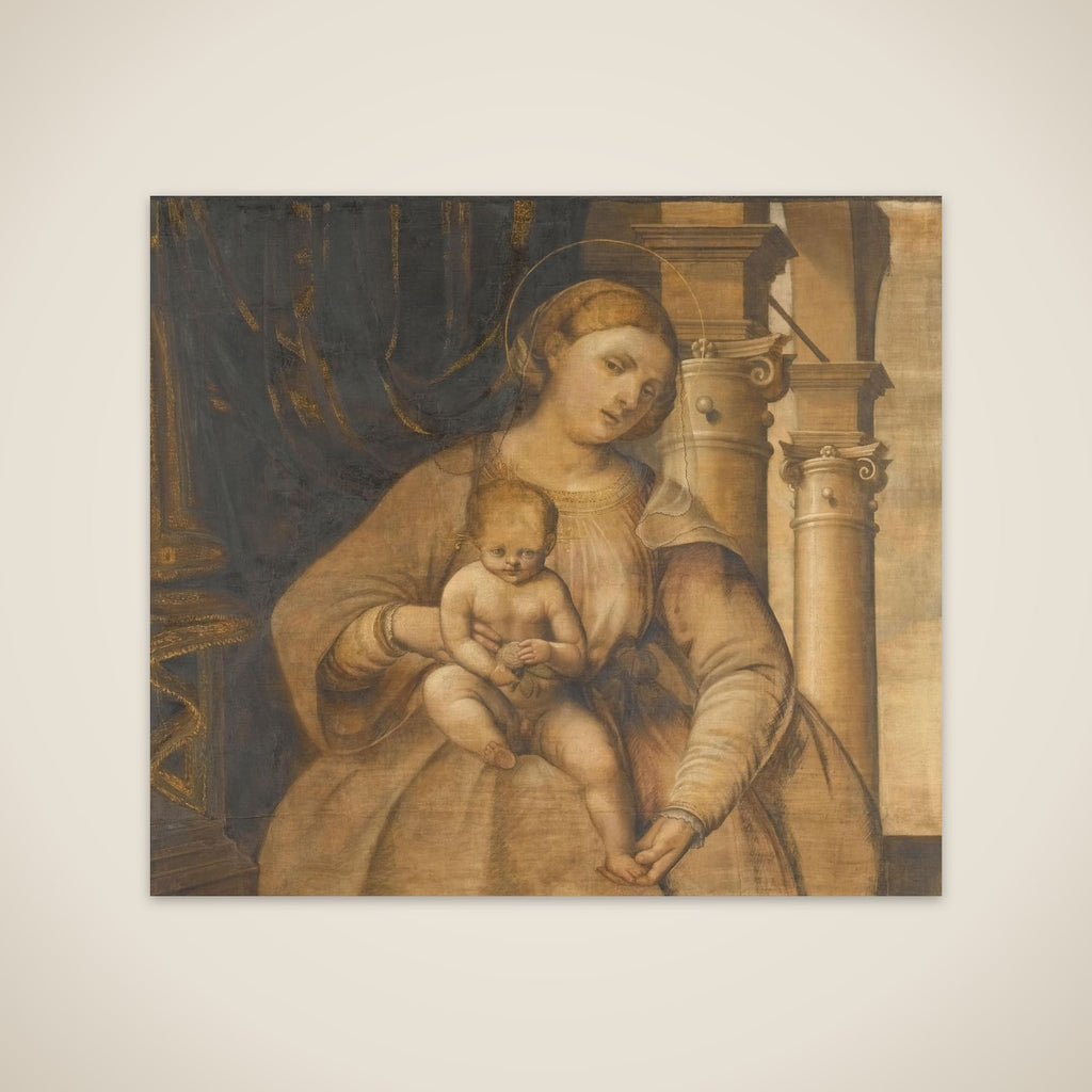 Virgin and Child unframed print
