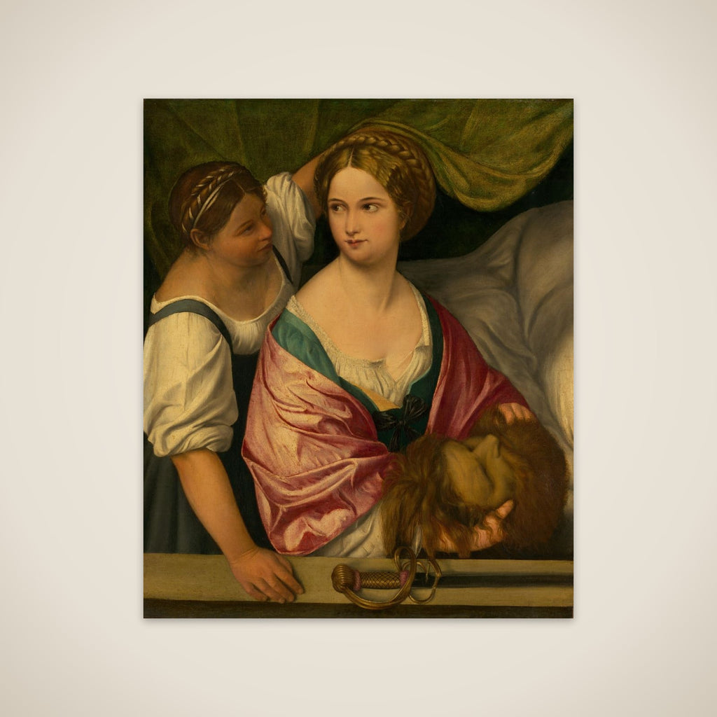 Judith with the Head of Holofernes unframed print