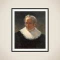 An old Man in 17th-century Dress framed