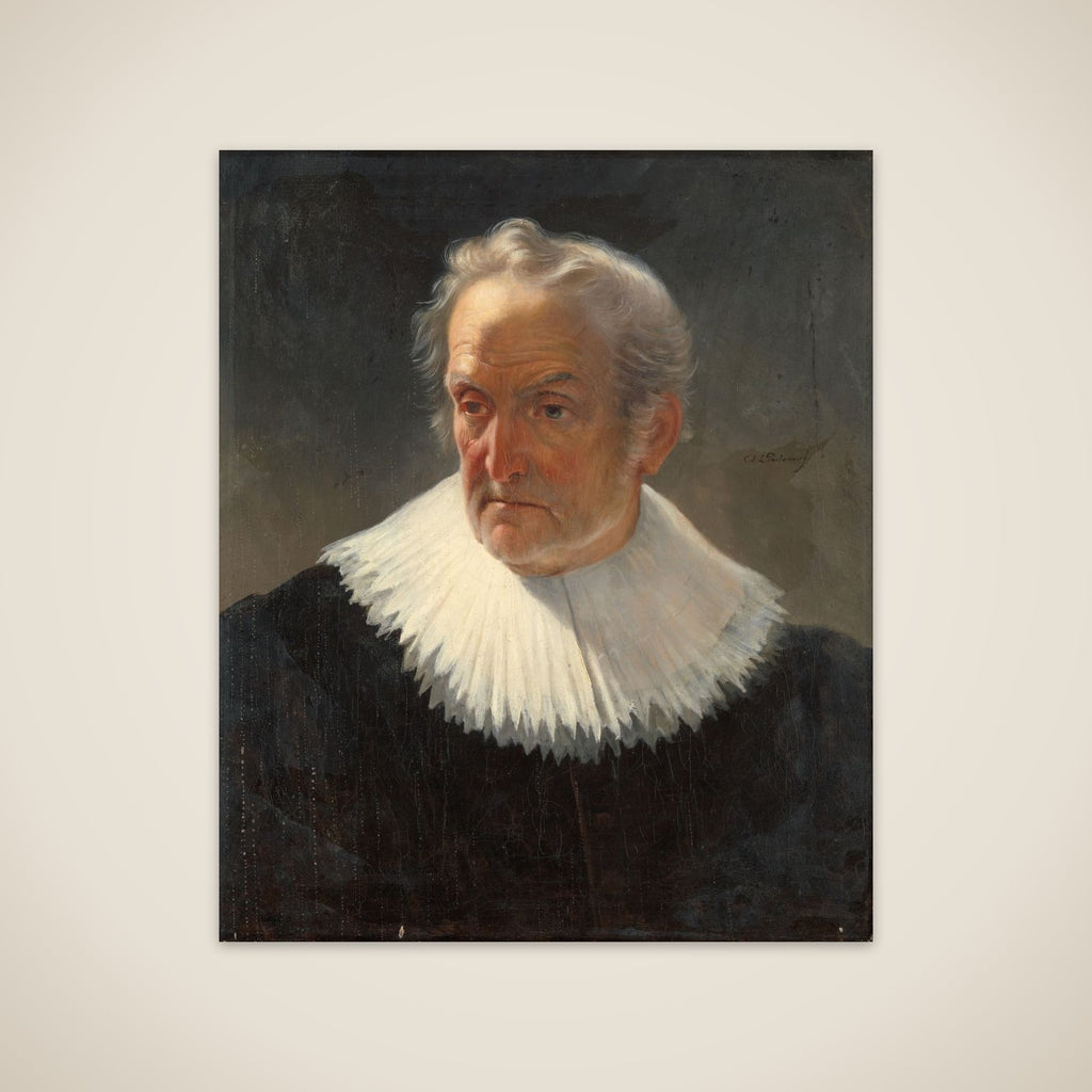 An old Man in 17th-century Dress unframed print