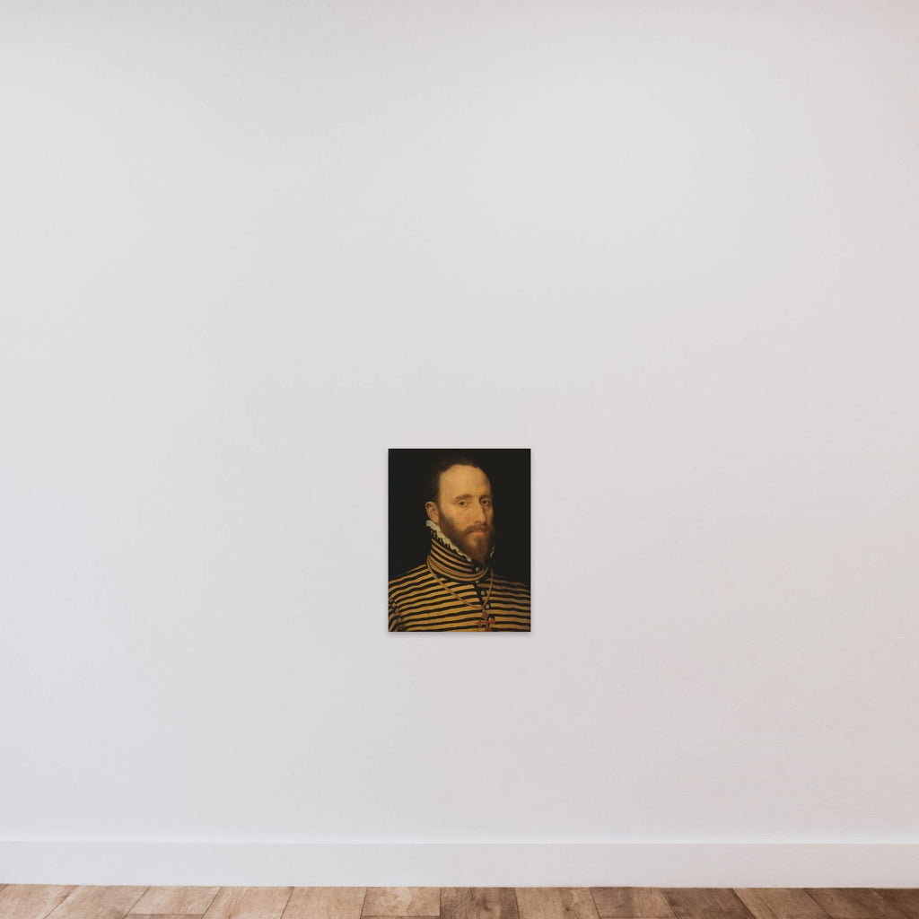 Portrait of a Knight of the Order of Calatrava, probably of the Sorias or Soreau Lineage (Sorel) unframed — shown to scale