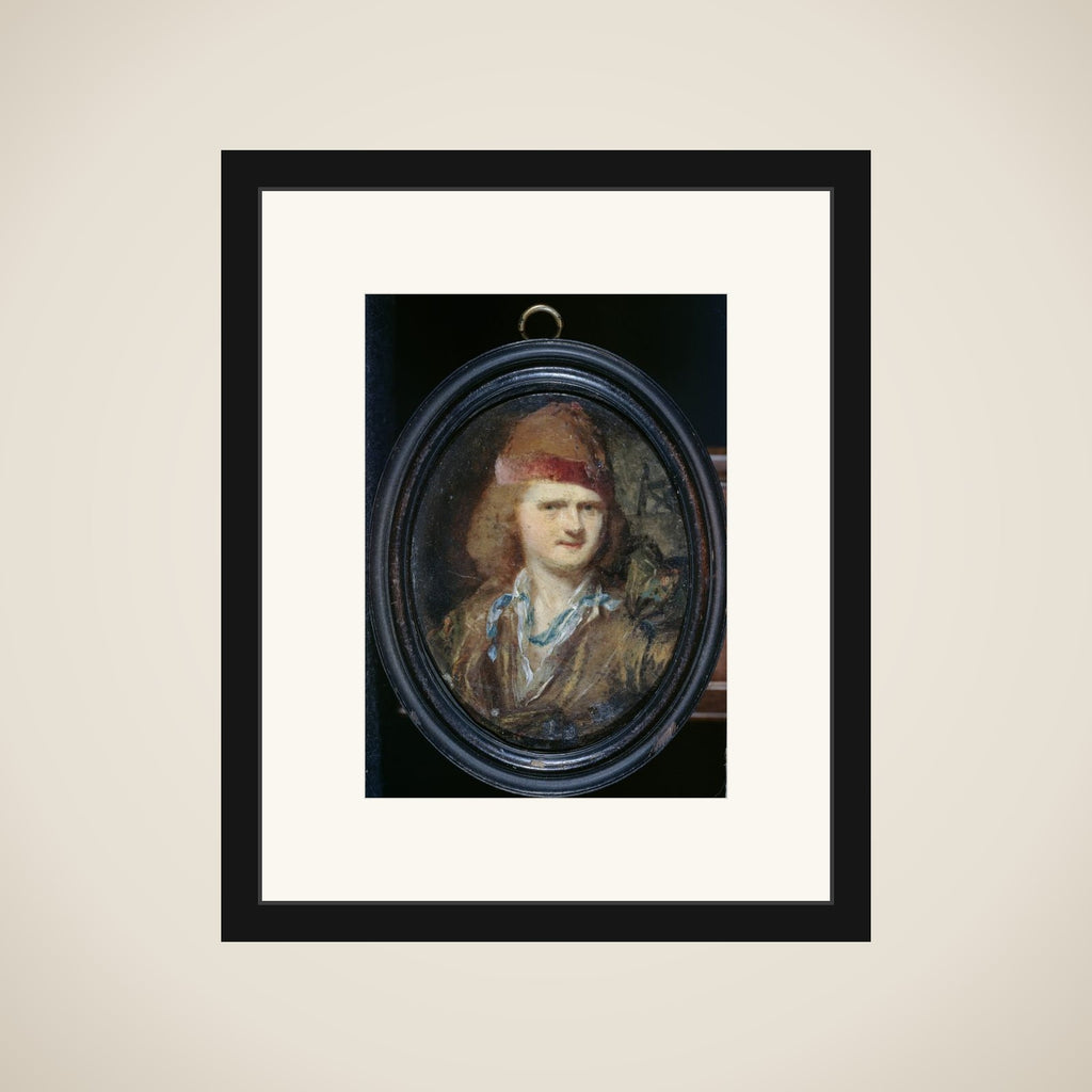 Self-Portrait framed