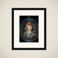 Self-Portrait framed