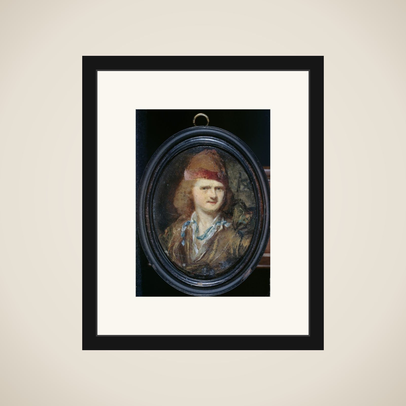 Self-Portrait framed