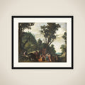 The Meeting of Jacob and Esau framed