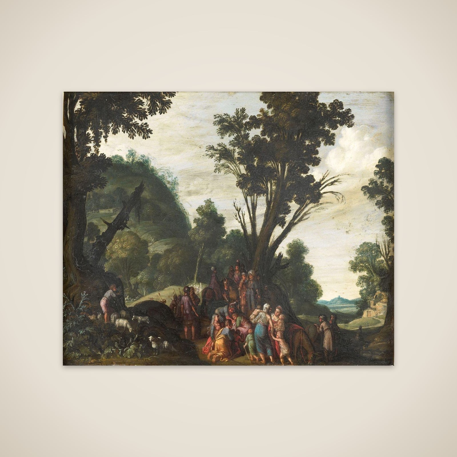 The Meeting of Jacob and Esau unframed print