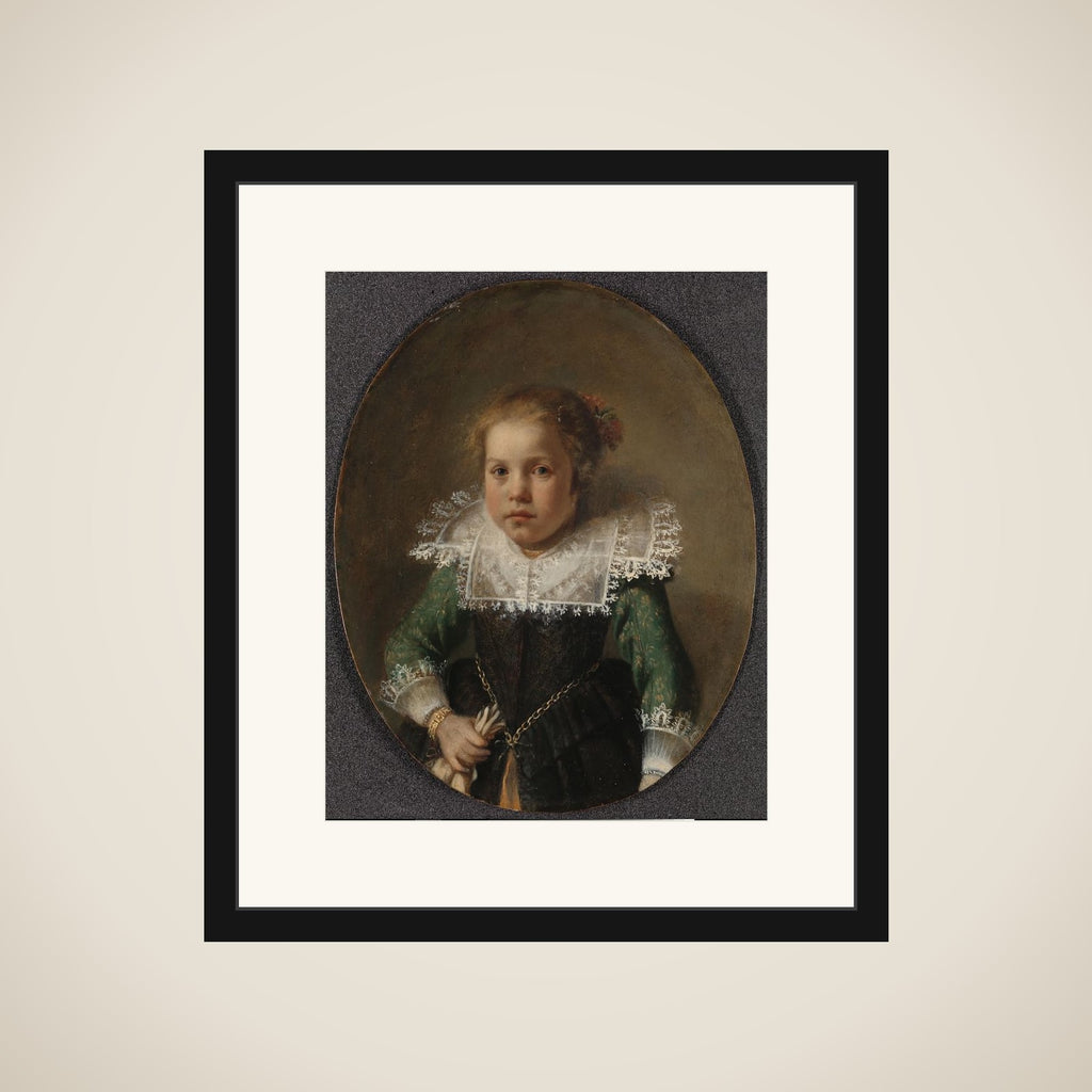 Portrait of Maria Cornelisdr van Esch framed