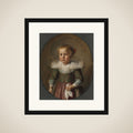 Portrait of Josina Cornelisdr van Esch framed