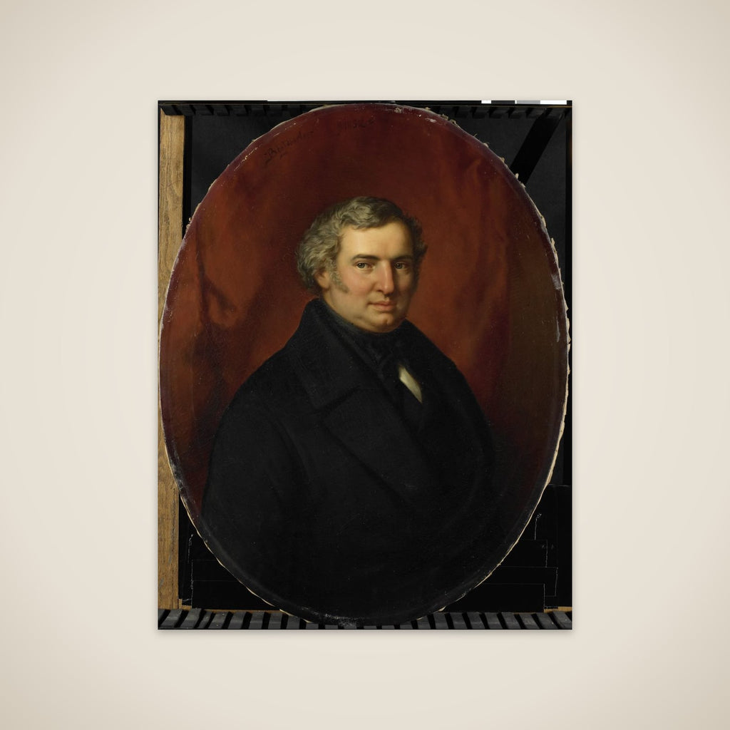 Posthumous Portrait of Hendrik André Cornelis Tierens, City Functionary of Heusden unframed print