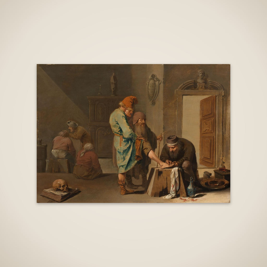 The Foot Operation unframed print