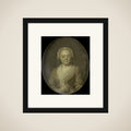 Portrait of Margaretha van Leuvenigh, Wife of Bernardus de Bosch framed