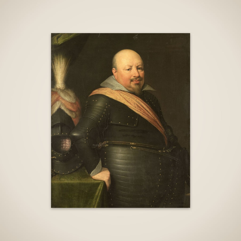 Portrait of Nicolaas Schmelzing (1561-1629) unframed print