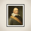 Portrait of an Officer framed