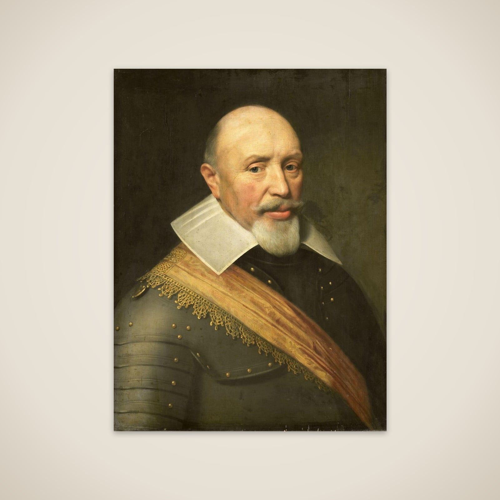 Portrait of an Officer unframed print