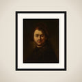 Self-Portrait framed