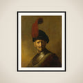 Portrait of a Man, perhaps Rembrandt's Father, Harmen Gerritsz van Rijn framed