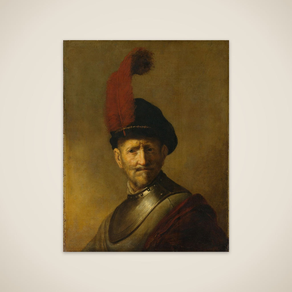 Portrait of a Man, perhaps Rembrandt's Father, Harmen Gerritsz van Rijn unframed print