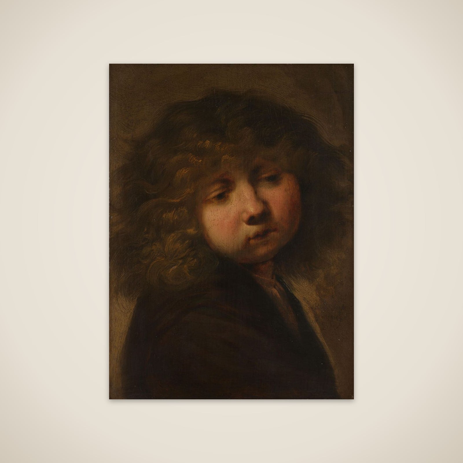 Head of a Boy unframed print