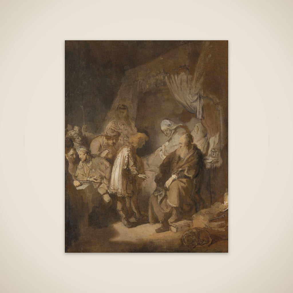 Joseph Telling his Dreams to his Parents and Brothers unframed print