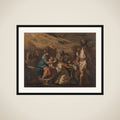 Adoration of the Magi framed
