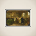 Prince Maurits Receiving a Russian Delegation in 1614 framed