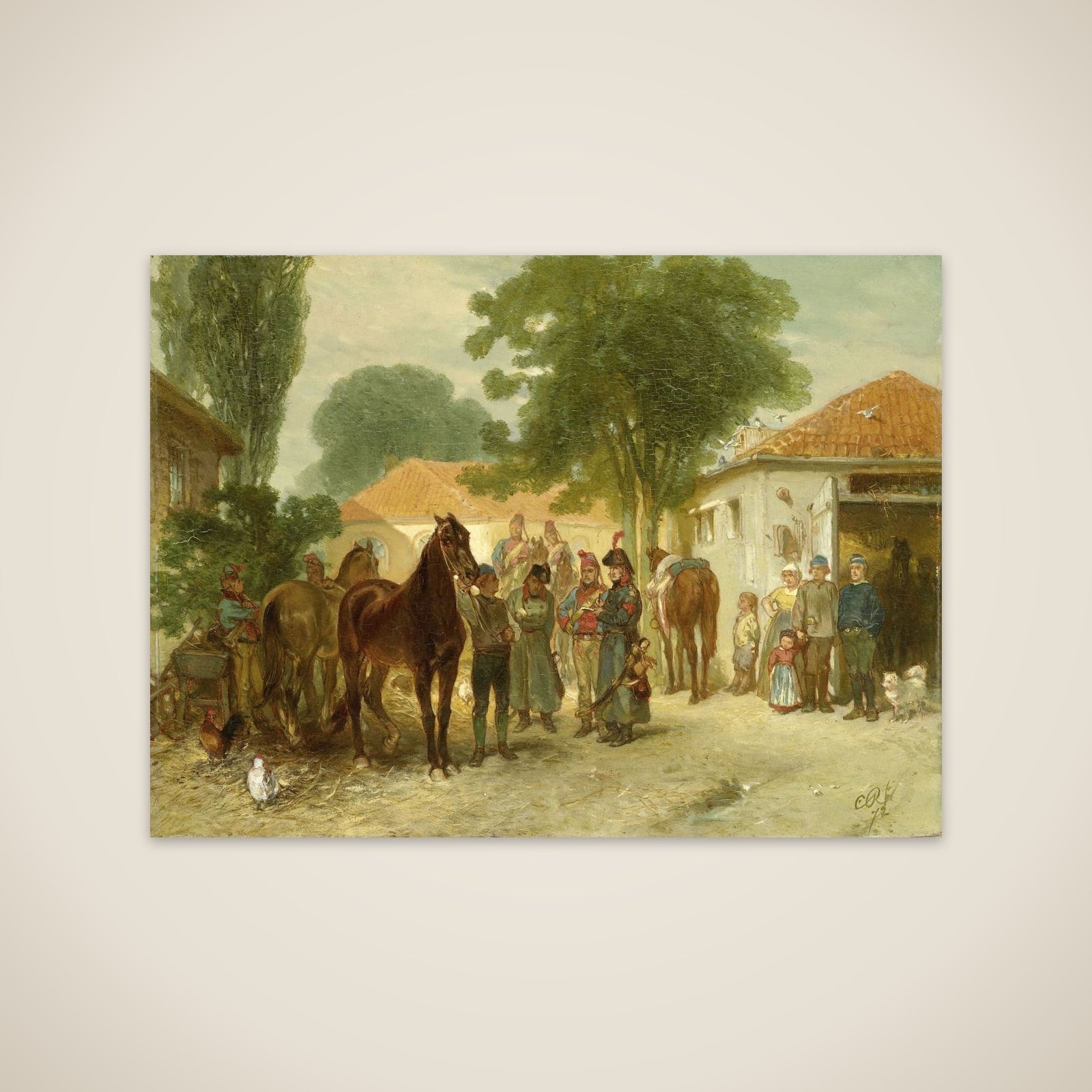 De requisitie unframed print
