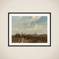 Racetrack at Scheveningen, opened 3 August 1846 framed