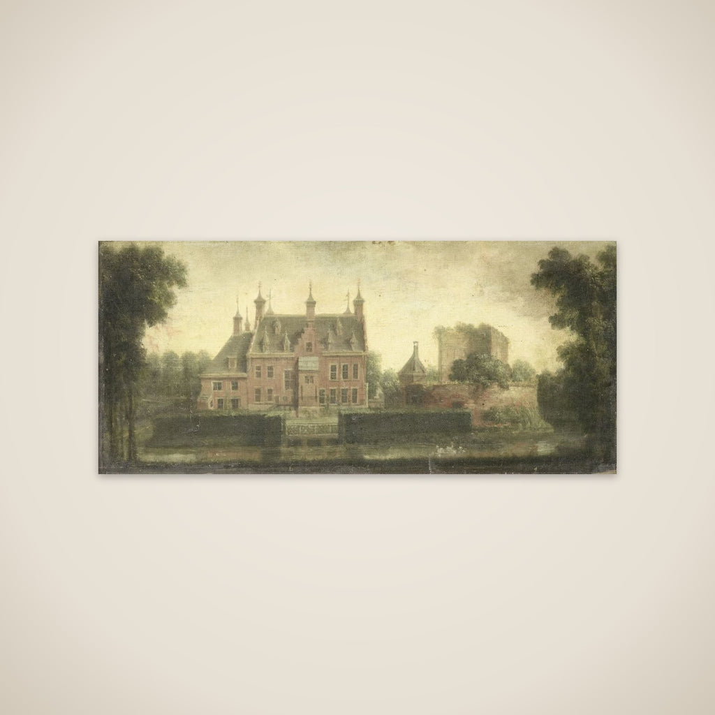 Castle of Nieuw Teylingen unframed print