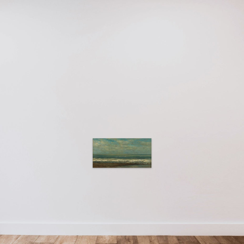 Seascape near Heijst unframed — shown to scale