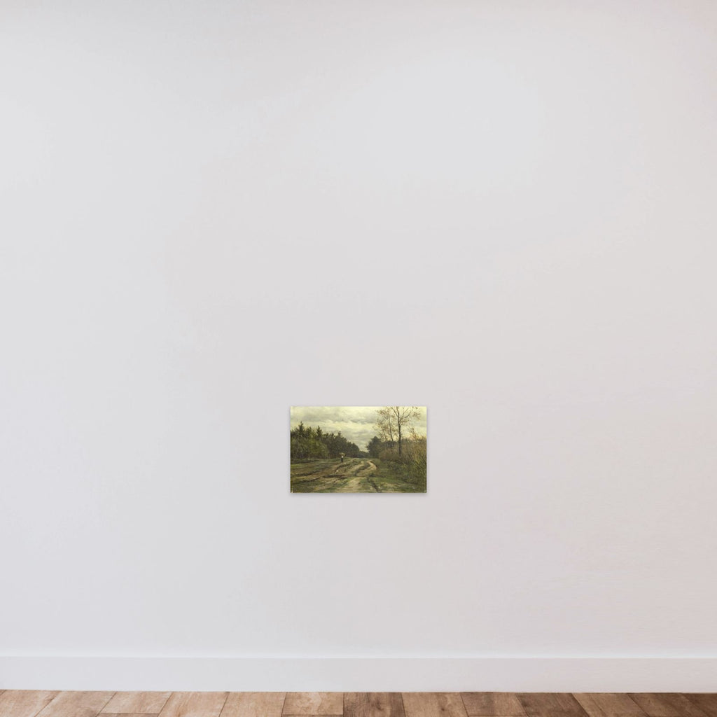Country Road near Laren, (Province of North Holland) unframed — shown to scale