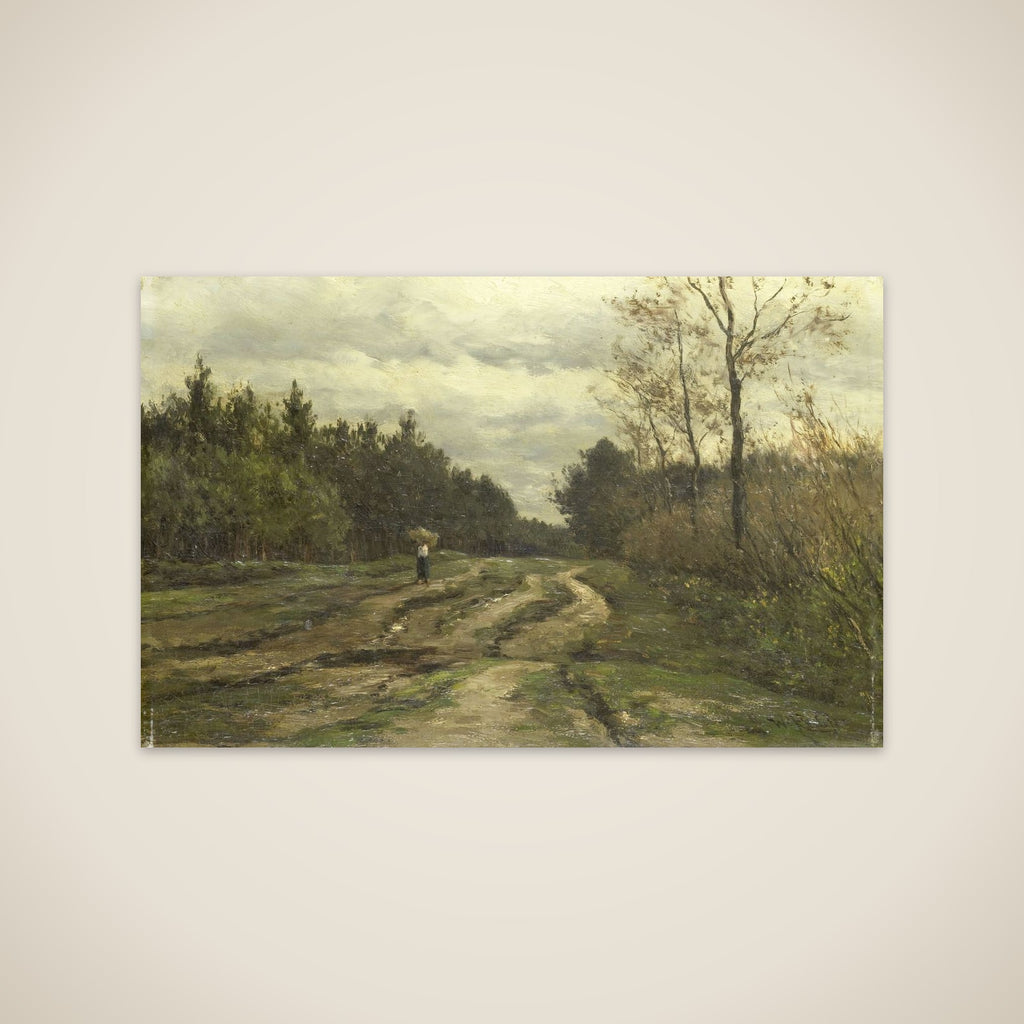 Country Road near Laren, (Province of North Holland) unframed print