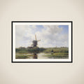 The Gein River, near Abcoude framed
