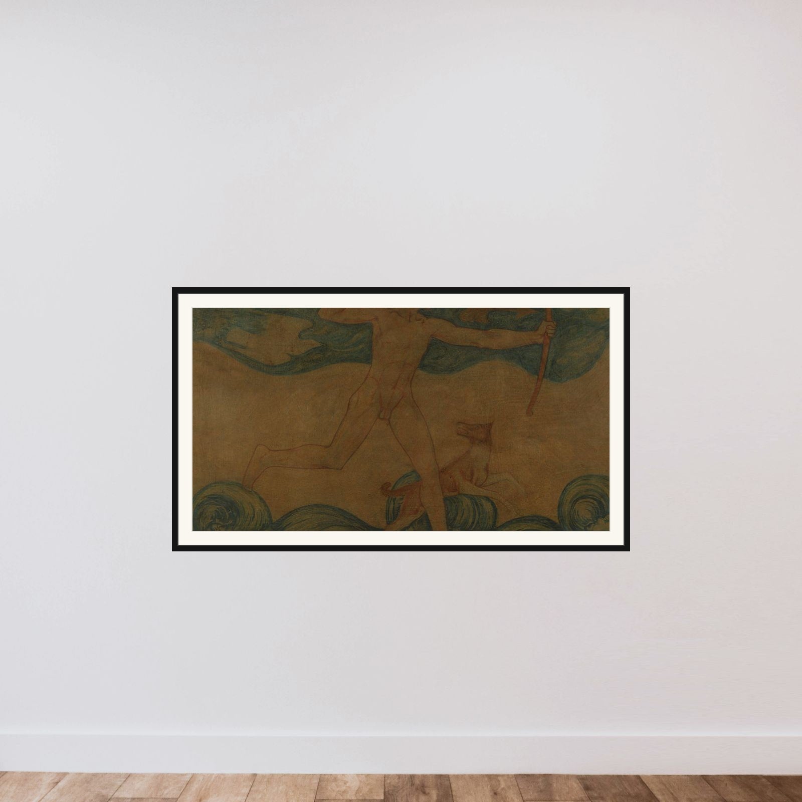 Expectation framed — shown to scale