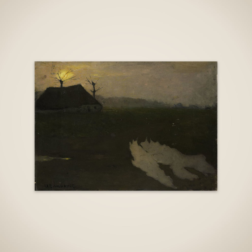 Landscape by Moonlight unframed print