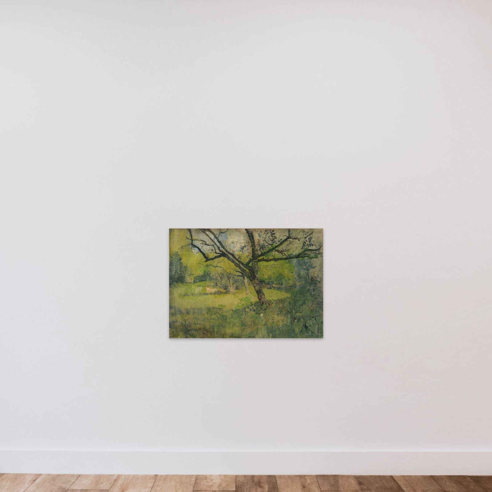 Orchard at Eemnes unframed — shown to scale
