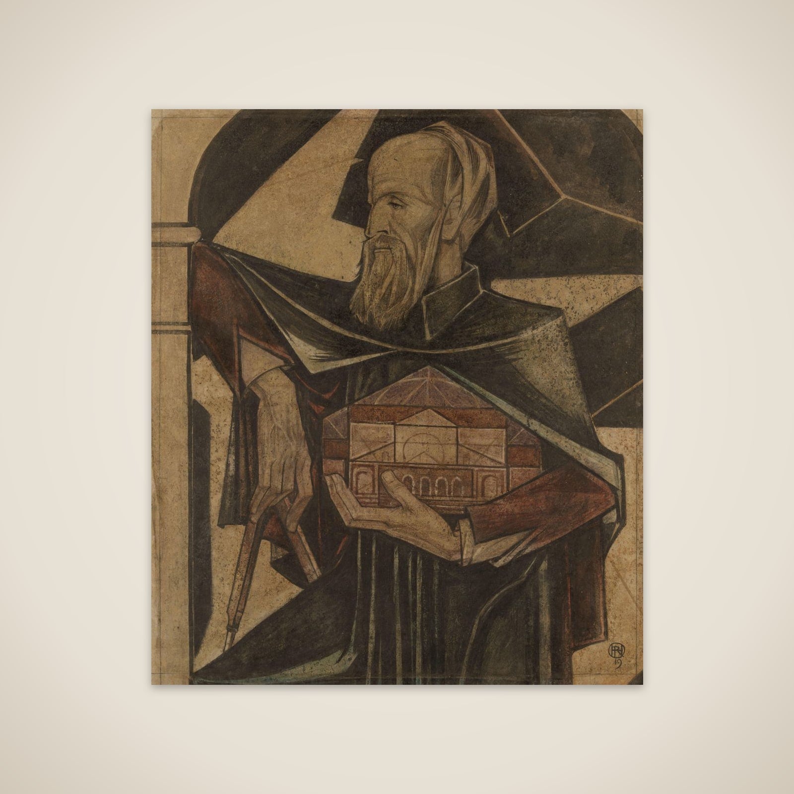 The Architect unframed print