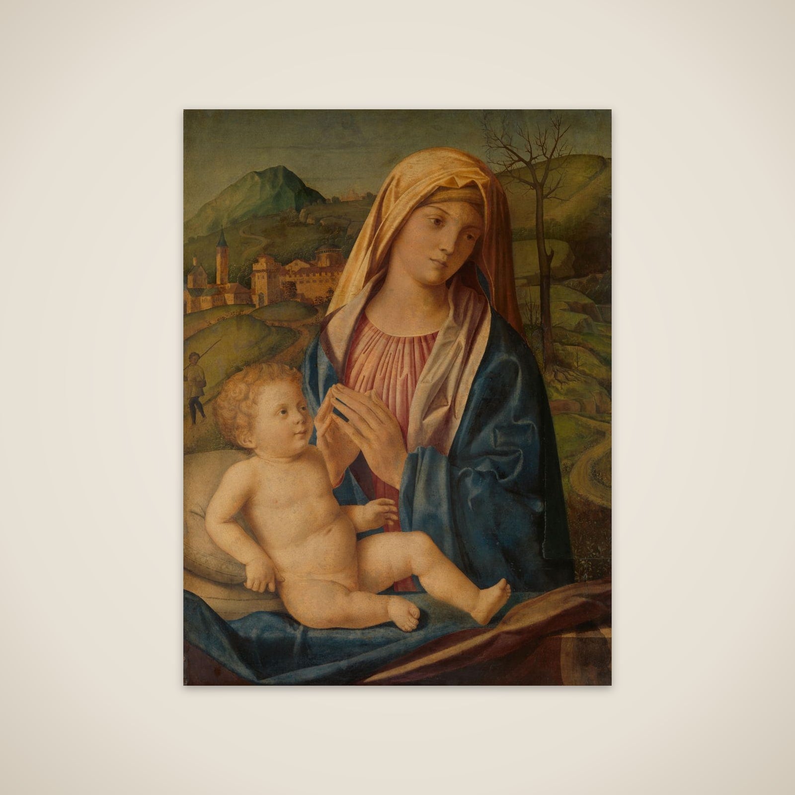 Virgin and Child unframed print