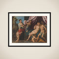 Venus and Mars framed