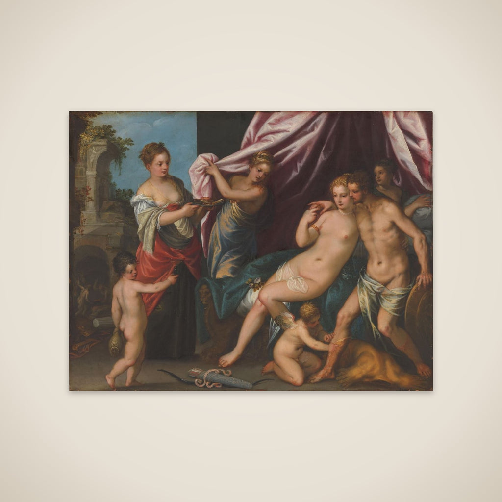 Venus and Mars unframed print