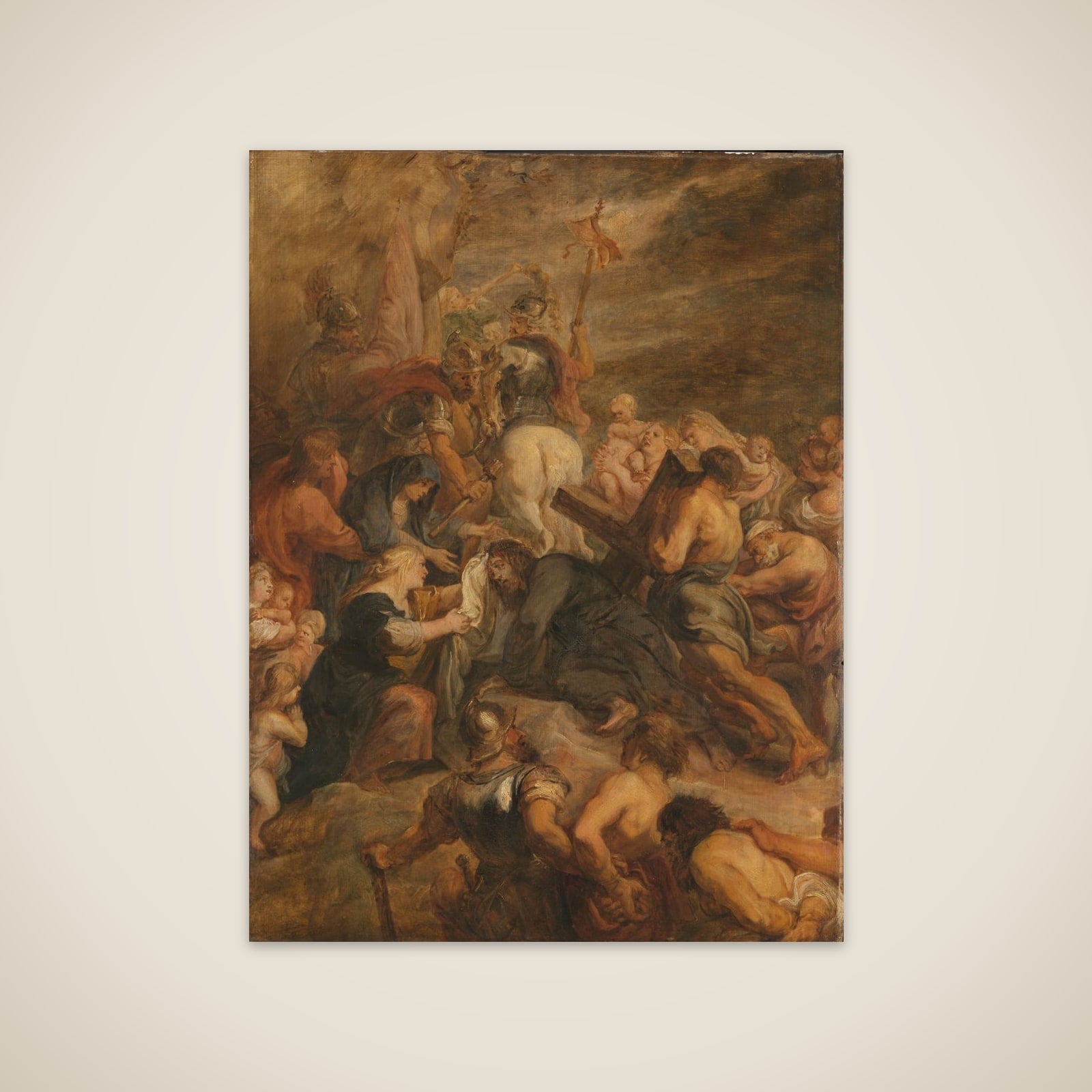 Christ on the Way to Calvary unframed print