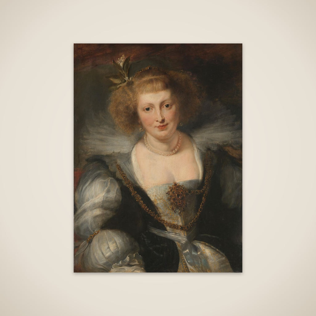 Portrait of Helena Fourment (1614-1673), the Artist’s Second Wife unframed print