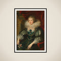 Portrait of Anne of Austria (1601-1666), Queen of France framed