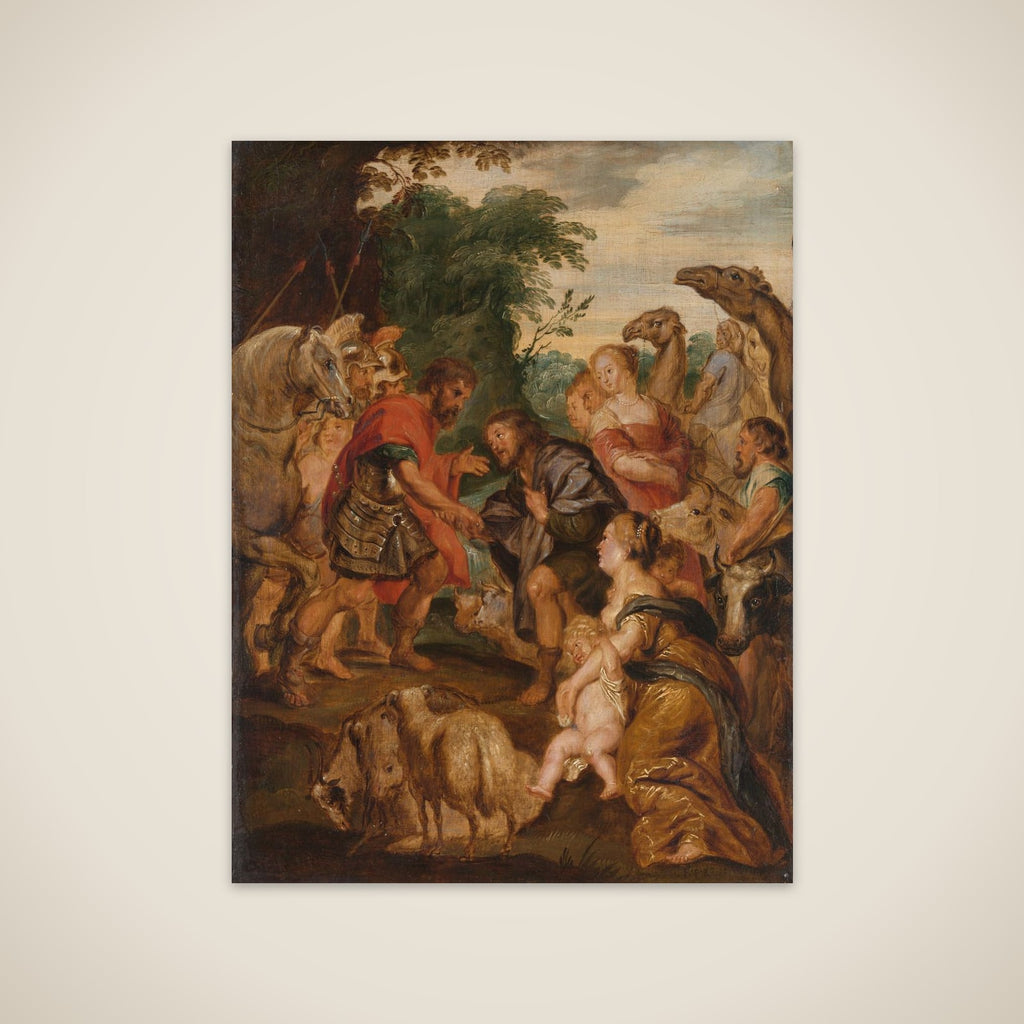 The Reconciliation Between Jacob and Esau unframed print