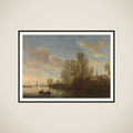 River View near Deventer framed
