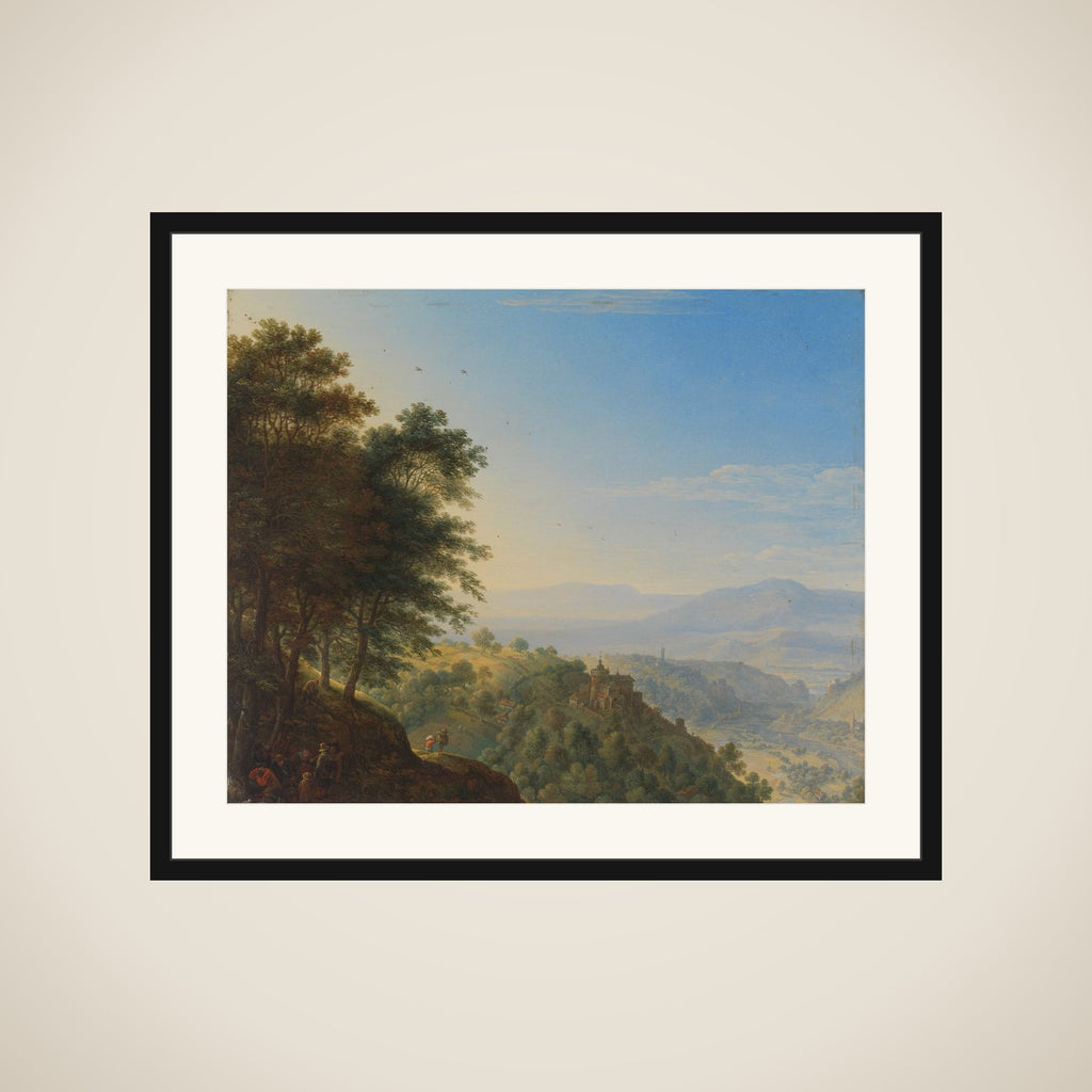 Rhine Landscape near Boppard framed