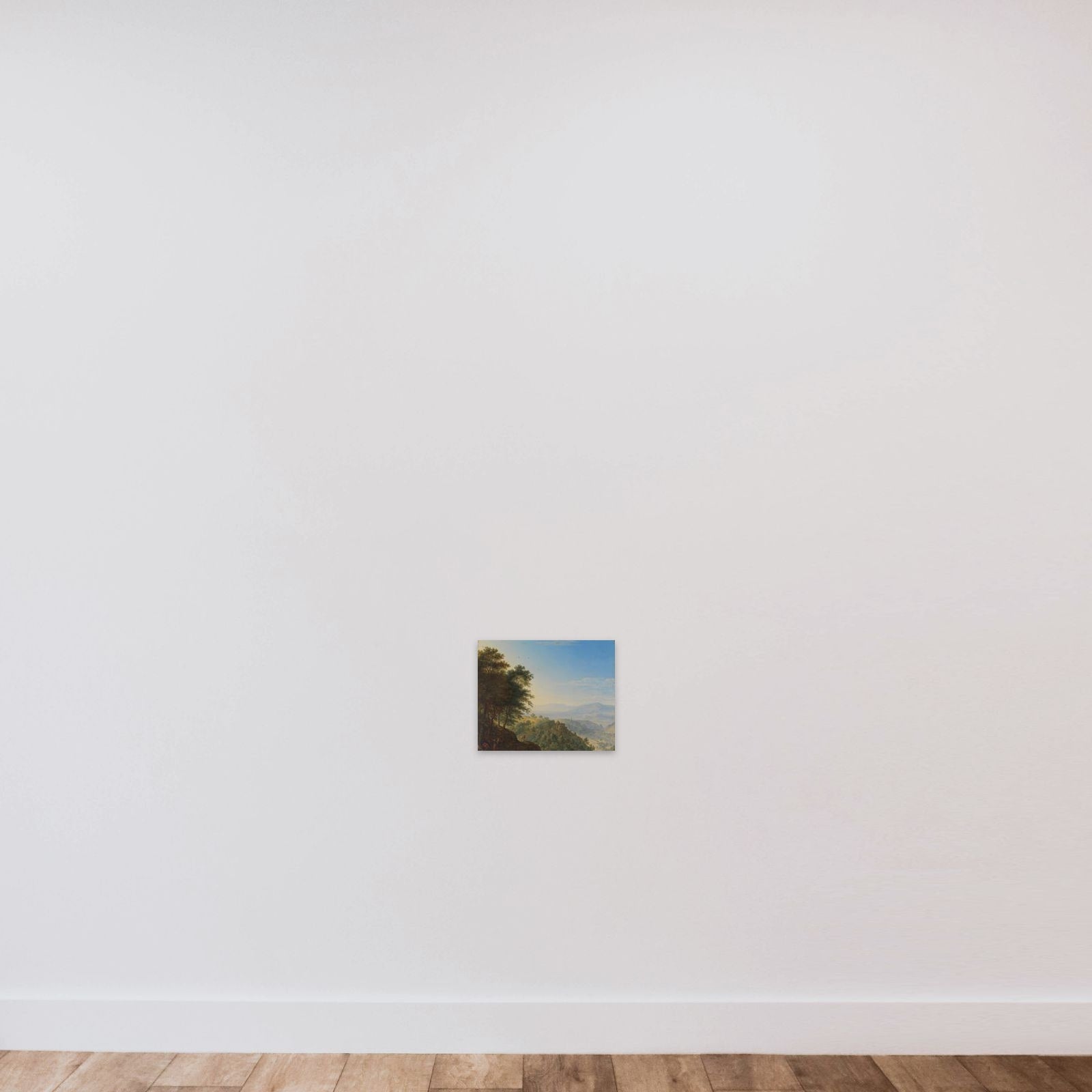 Rhine Landscape near Boppard unframed — shown to scale