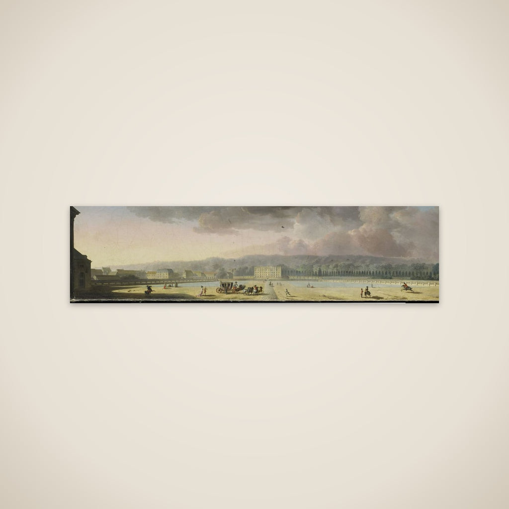 View of a Palace in a Hilly Landscape unframed print